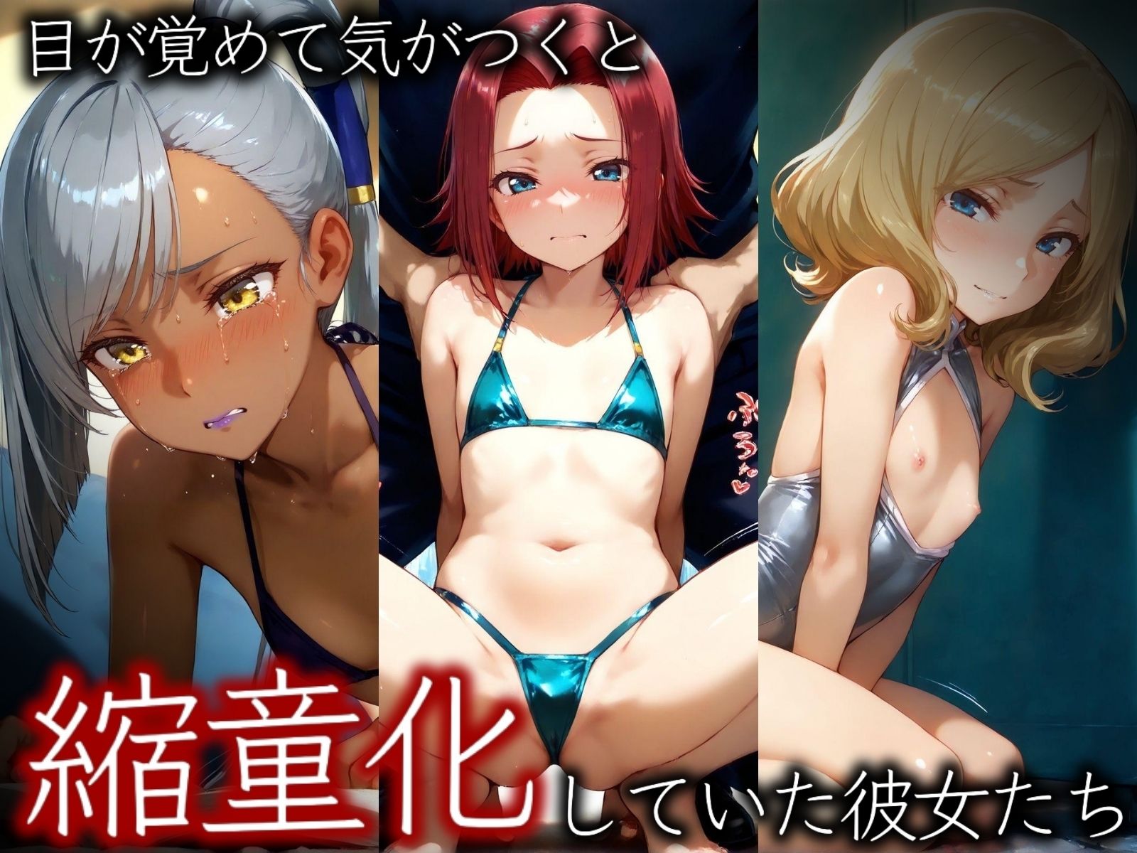 サンプル画像3:アポトキシンを飲み込ませられ縮童化したヒロインズ ギアス編(鉄バット仮面) [d_539920]