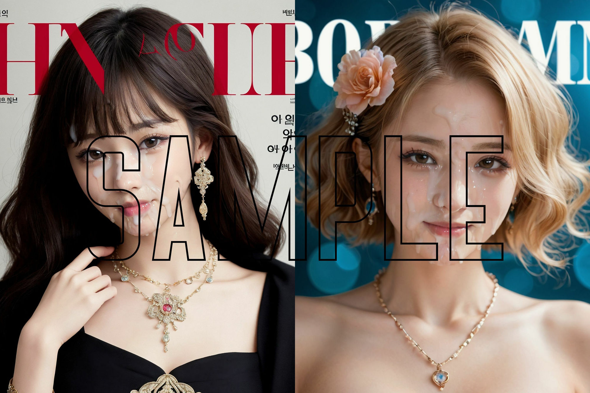 サンプル画像5:ぶっかけだけを詰め合わせ3(B.B.I (Bukker’s BUKKAKE Images)) [d_540030]