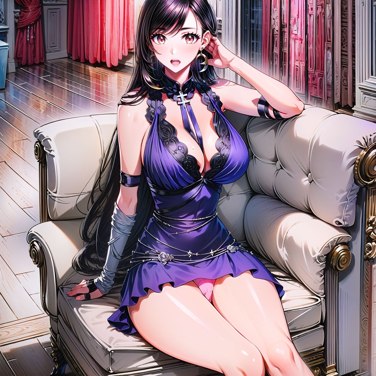 サンプル画像3:いつまでたっても色褪せない魅力のテ○ファがいろんな衣装でアヘアヘしてるかと思うとさいこうですね_玩具目隠し編(dempa-ero) [d_540104]