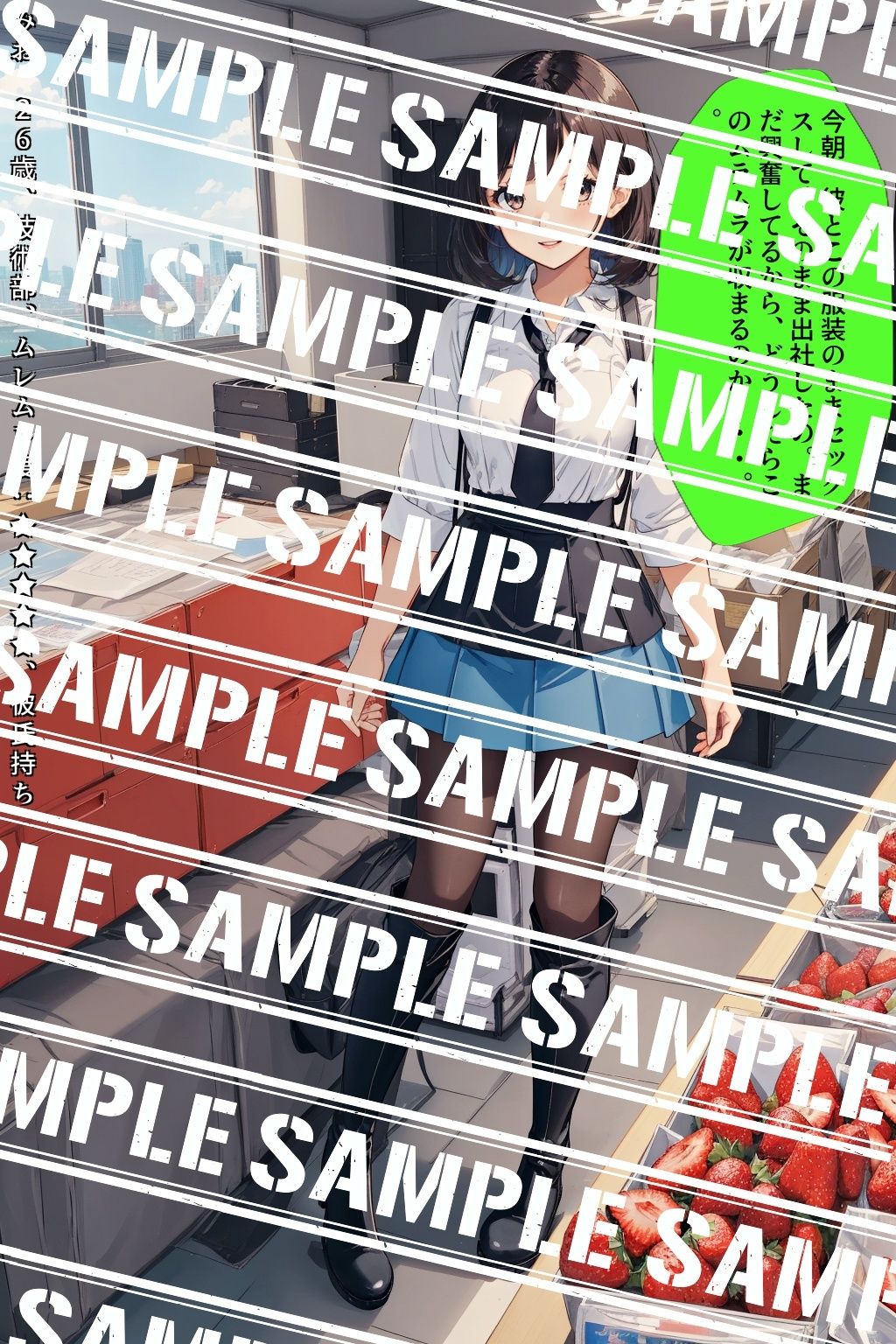 サンプル画像3:黒ストブーツ、私の脚にひざまずけ vol.1(あらぶるま18＋（二次元）) [d_540152]