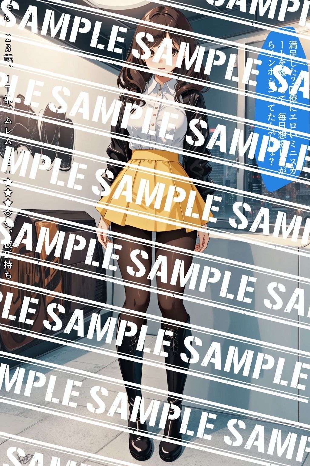 サンプル画像4:黒ストブーツ、私の脚にひざまずけ vol.1(あらぶるま18＋（二次元）) [d_540152]