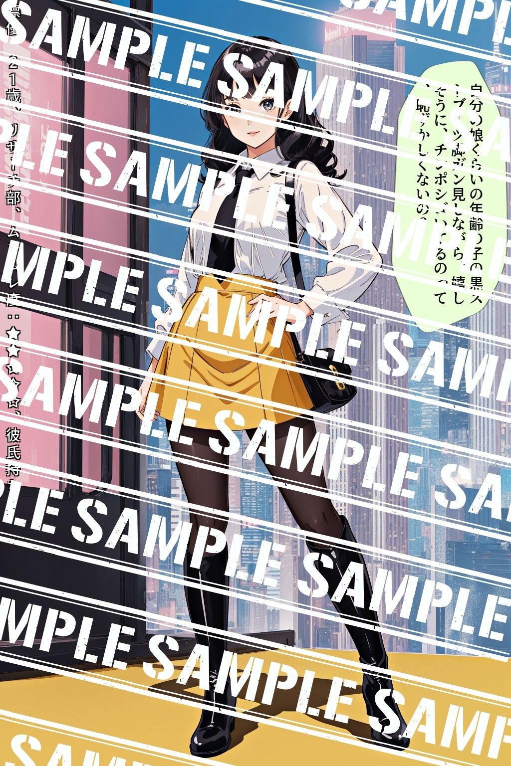 サンプル画像5:黒ストブーツ、私の脚にひざまずけ vol.1(あらぶるま18＋（二次元）) [d_540152]