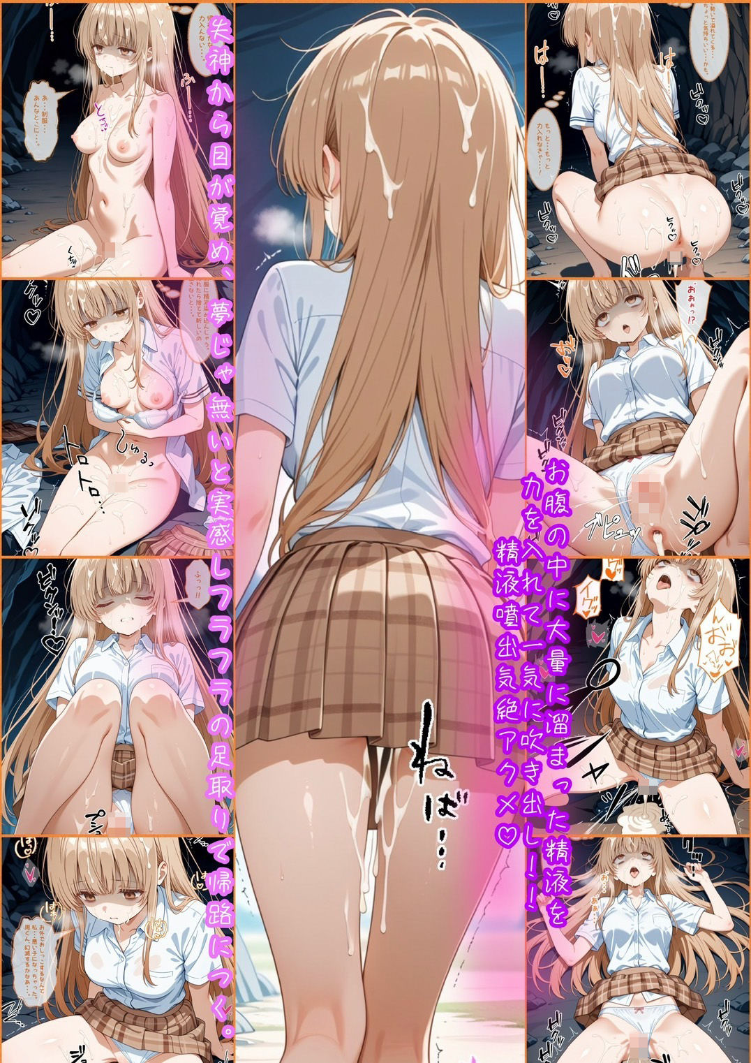 サンプル画像4:天使様 椎名真昼風 輪●凌●漫画 4部構成 166P！！(tamamea) [d_540153]