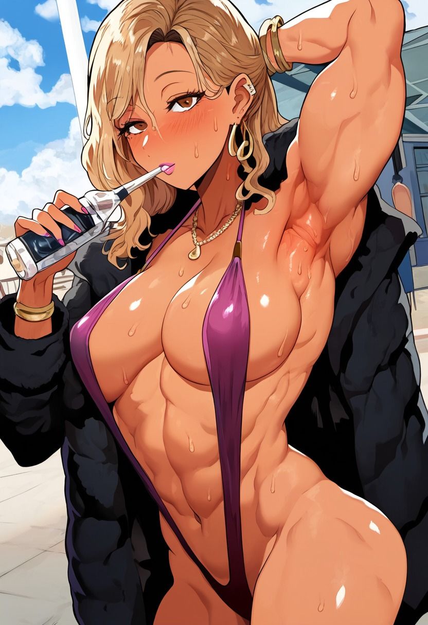 サンプル画像1:露出狂のギャルを毎日見かけていて、声をかけられずにいたら、隣の部屋のオッサンに部屋に連れ込まれてパコられてた。。(MuscleLove) [d_540180]