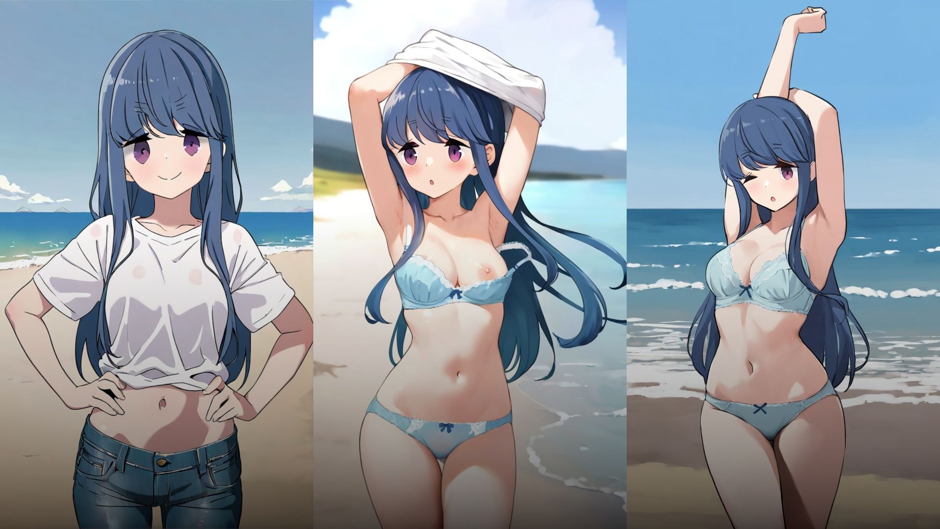 サンプル画像1:取っちった 〜南の海で魚取り〜 Part.1(PeachPoint) [d_540190]