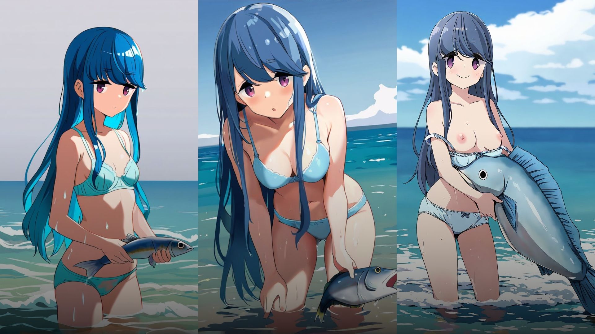 サンプル画像2:取っちった 〜南の海で魚取り〜 Part.1(PeachPoint) [d_540190]