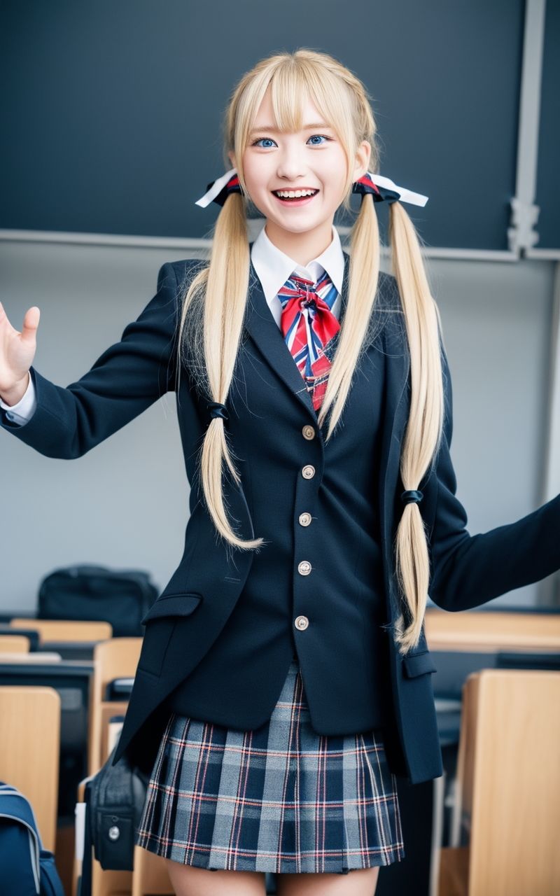 サンプル画像5:AI美女写真集┃制服の美女乙女2(AI美女写真集┃清楚な大人) [d_540207]