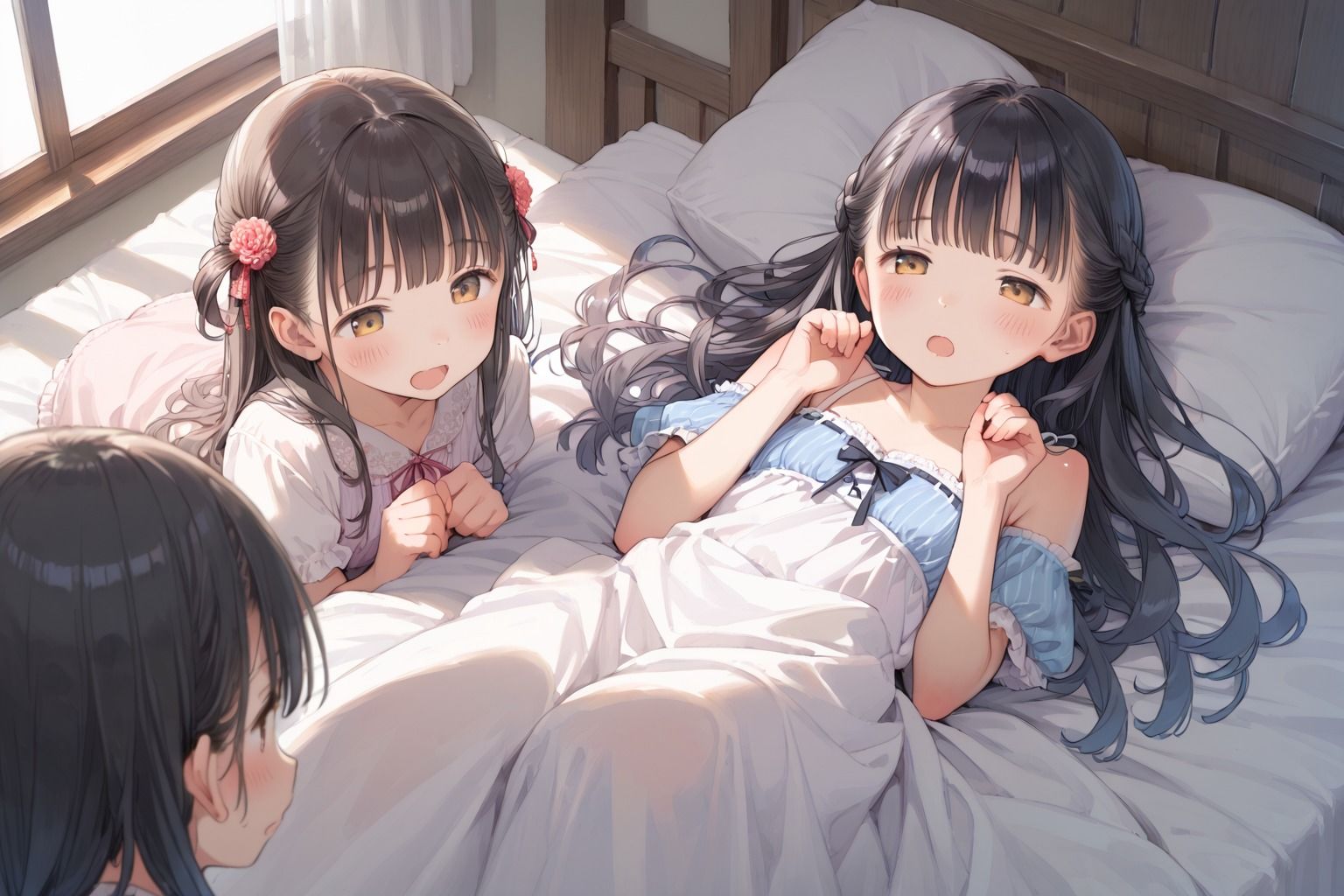 サンプル画像1:純粋お嬢様と乱交パーティ(your diary) [d_540211]