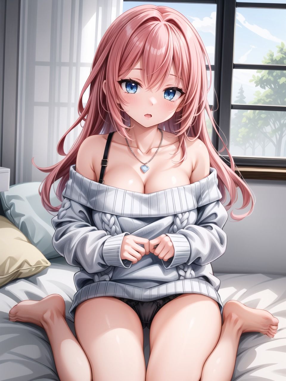 サンプル画像1:童貞を●すセーター着衣〜下着〜本番(ニャンコロジカル) [d_540293]