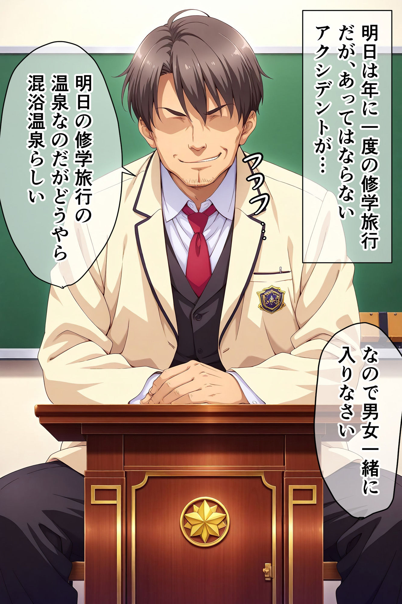 サンプル画像5:修学旅行の温泉先が男女混合だったので同級生たちを犯してみました！(スクールパラダイス) [d_540395]