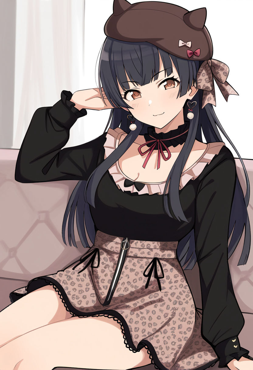 サンプル画像1:美少女アイドルと子作り（黛冬優〇編）(skin_head) [d_540399]