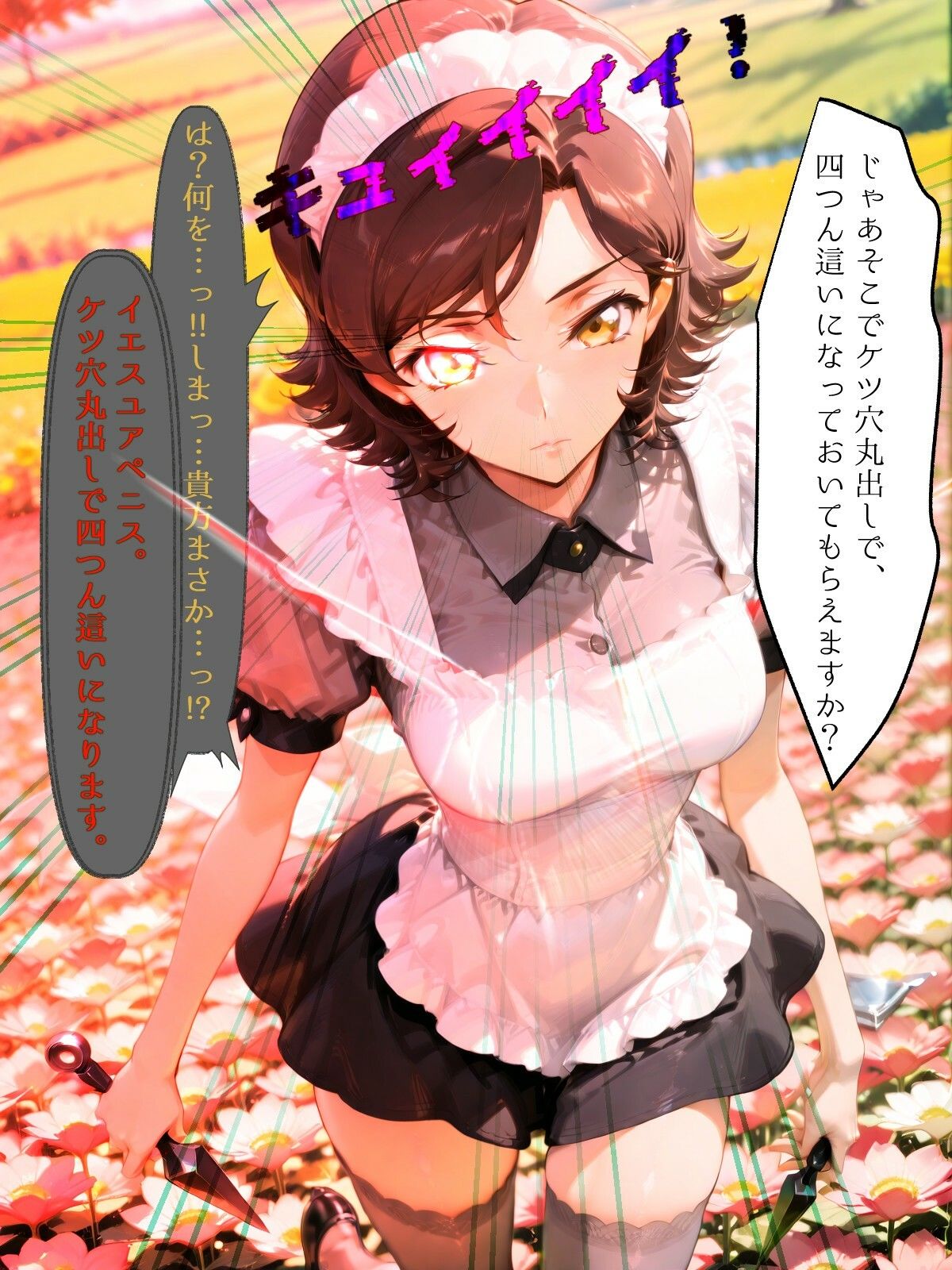 サンプル画像2:コード・アヌス〜囚われの総督（ナ◯リー）〜(ガーネット) [d_540474]