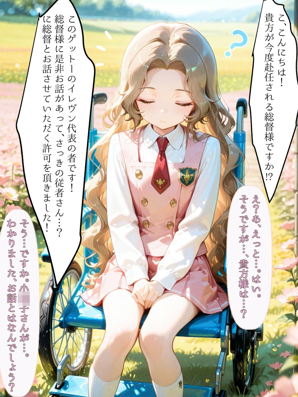 サンプル画像4:コード・アヌス〜囚われの総督（ナ◯リー）〜(ガーネット) [d_540474]