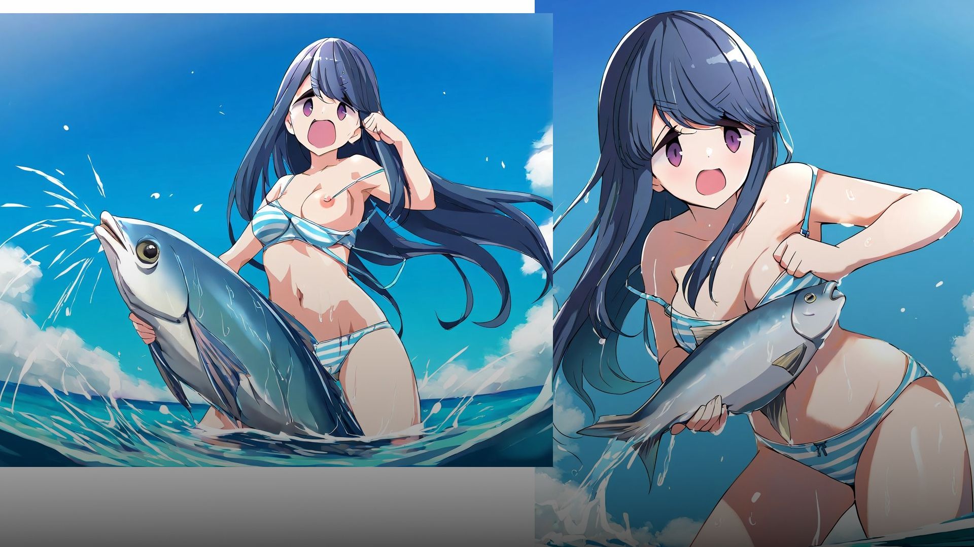 サンプル画像1:取っちった 〜南の海で魚取り〜 Part.3(PeachPoint) [d_540483]