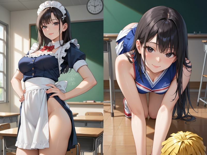 サンプル画像1:グラビアアイドルの裏の顔 JKグラドル 伊吹あや Part2(ツースリーステーション) [d_540498]