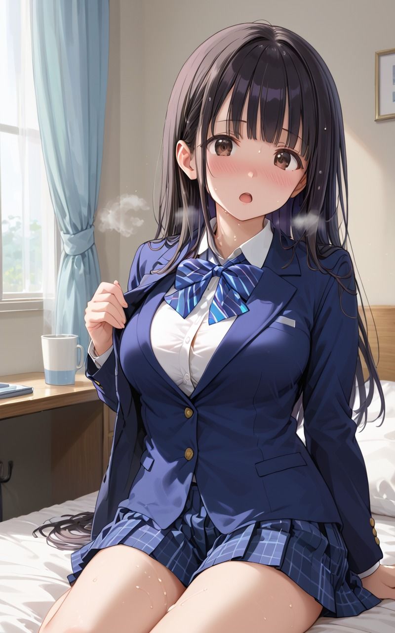 サンプル画像1:清楚な委員長のパパ活〜秘密の性処理(かれんの欲望) [d_540667]