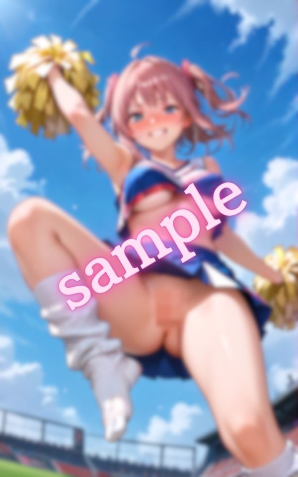 チアガールのノーパンミニスカ姿に発情してしまう画像集 画像2