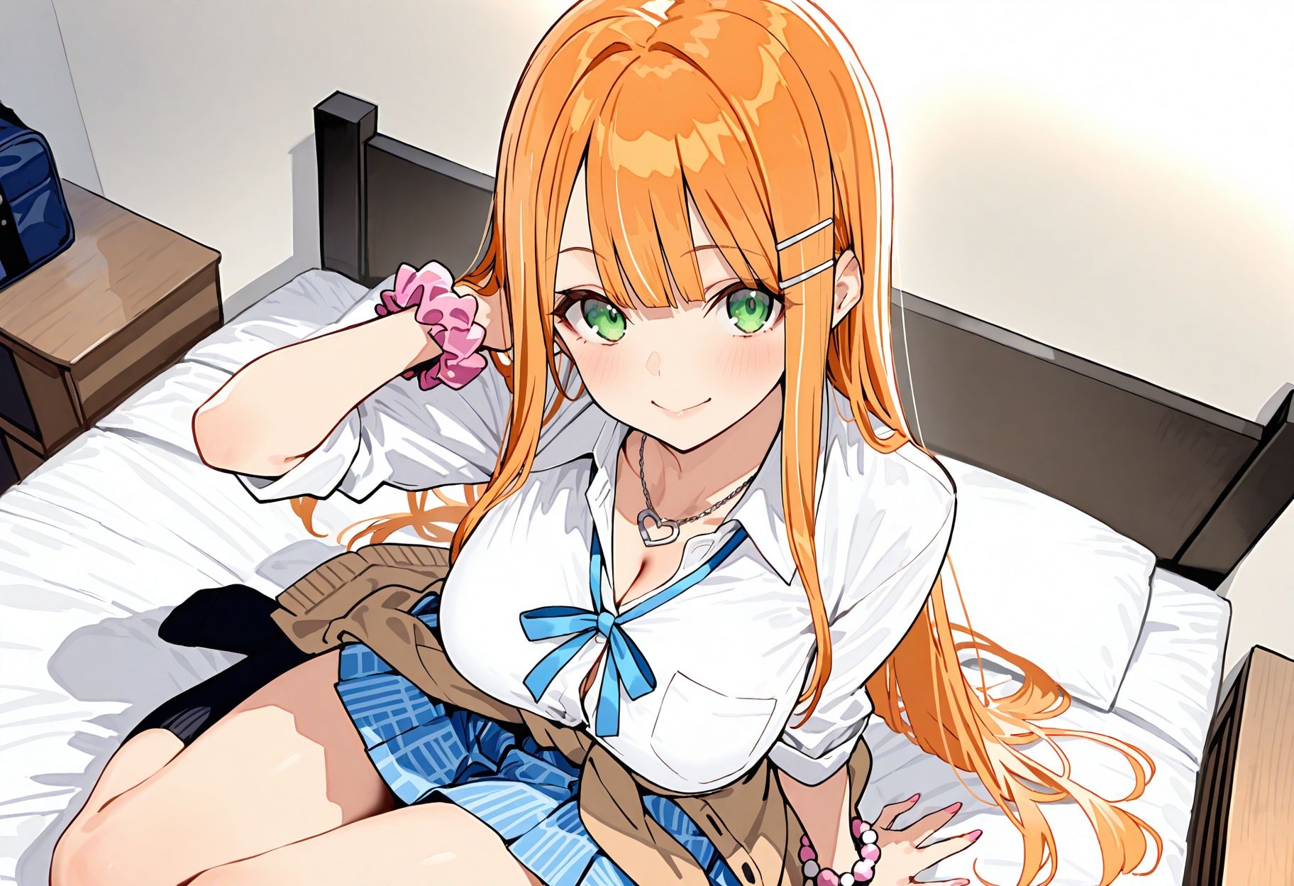 サンプル画像2:学◯ス 紫◯清夏 エロCG集(aiどる) [d_540697]