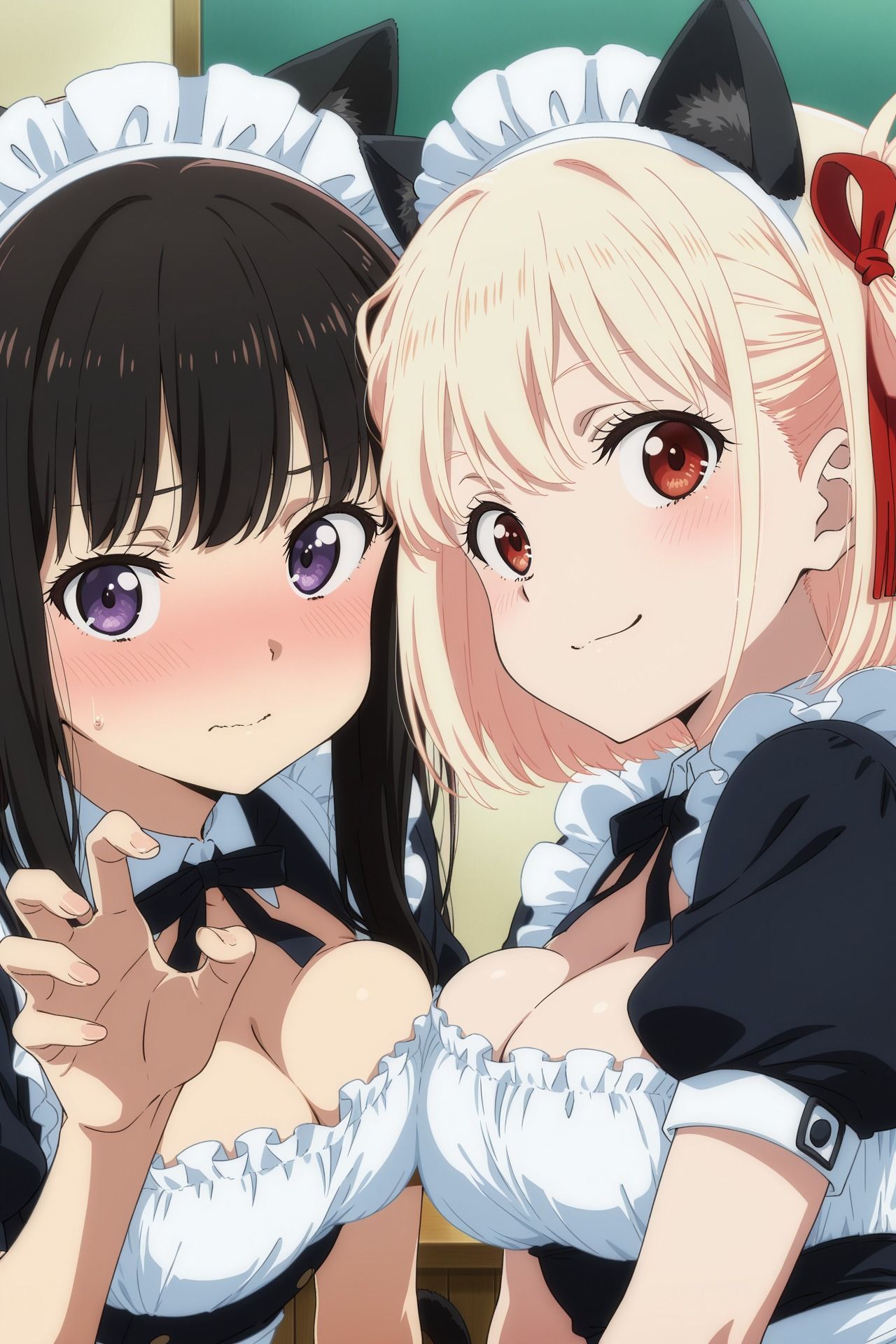 千束&たきなとえっち。 画像1