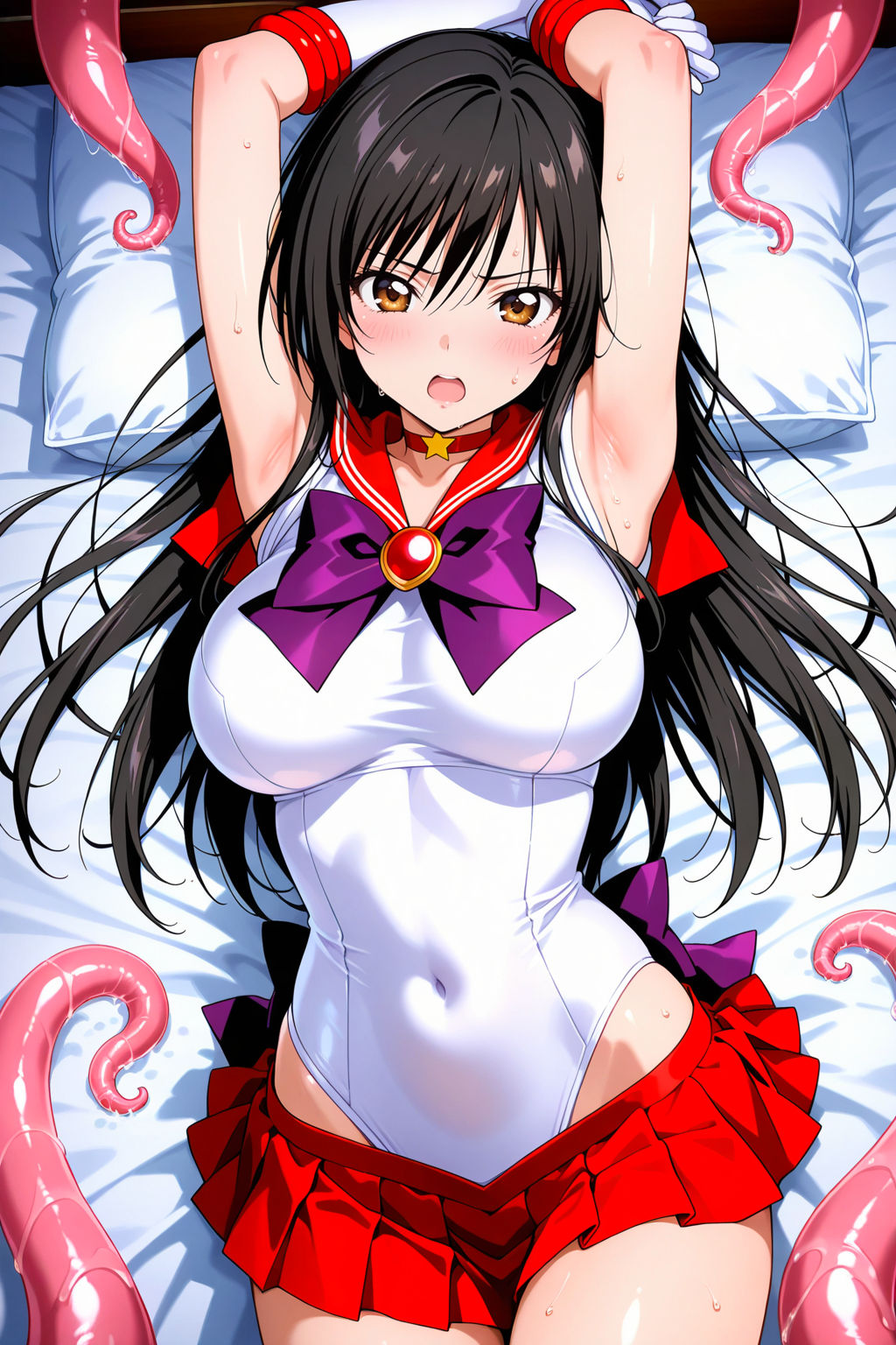 サンプル画像4:唯の妄想 スク水編(JunAIイラスト製作所) [d_540741]