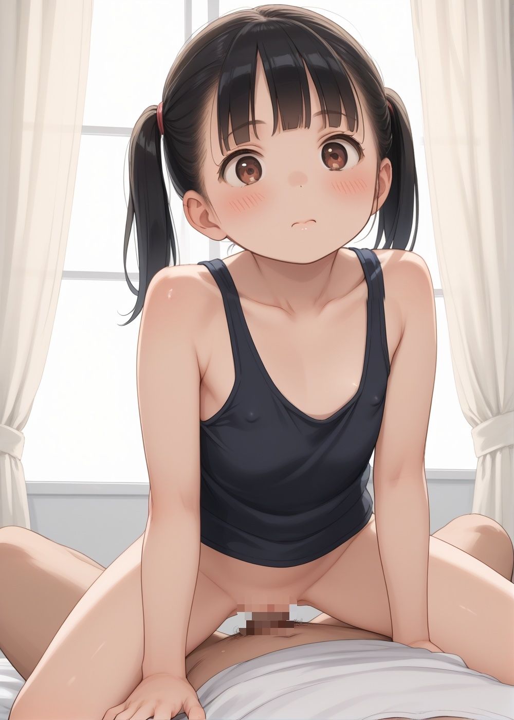 内気な妹のキツキツまんこにズル剥けチンポで杭打ち交尾 あめりかん極太ロリロリそーせーじ エロ画像4