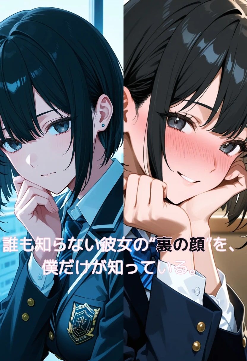 サンプル画像2:黒川美咲は僕にだけ甘い。〜無表情JKの裏の顔〜(AI美女幻想) [d_540777]