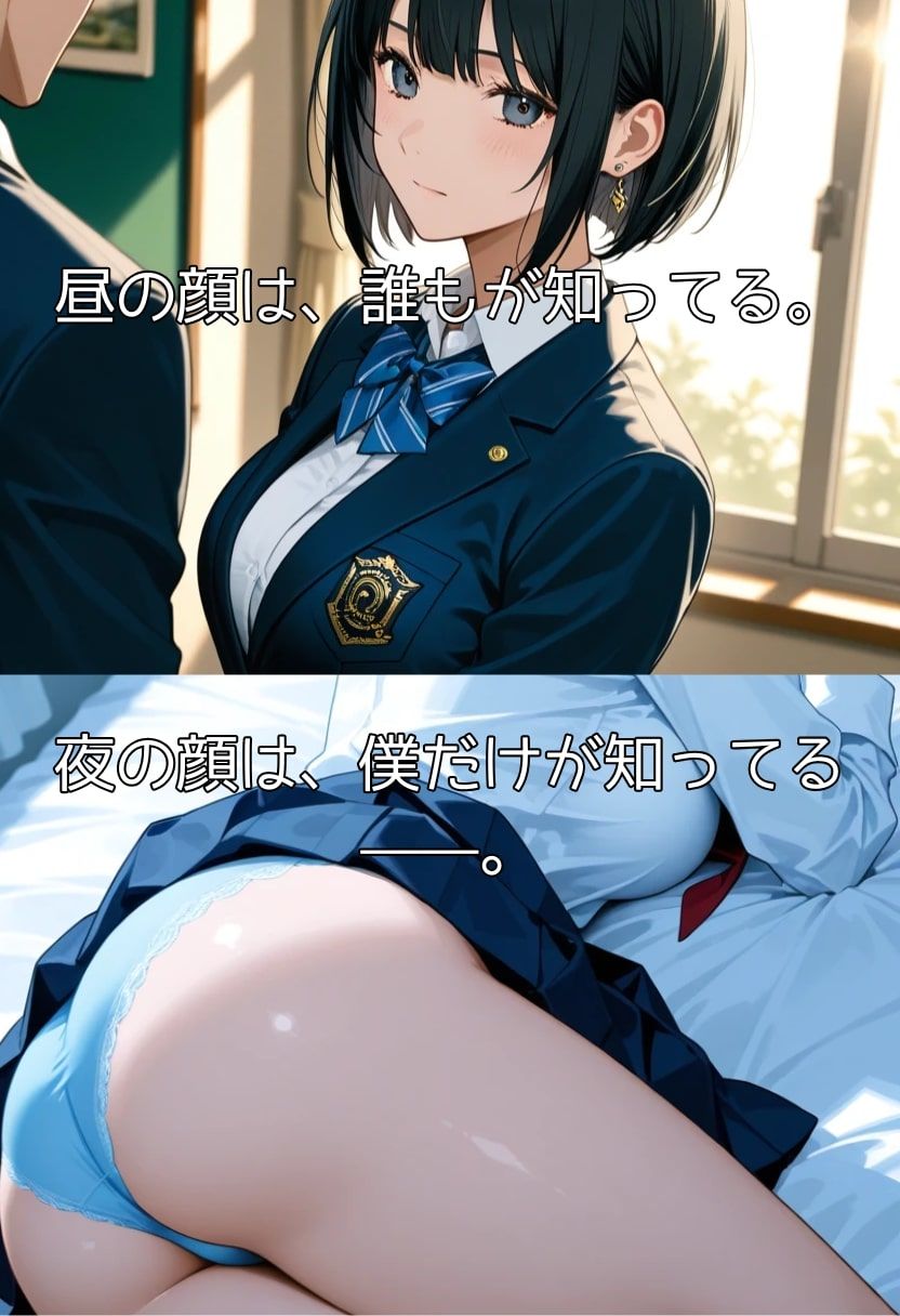 サンプル画像6:黒川美咲は僕にだけ甘い。〜無表情JKの裏の顔〜(AI美女幻想) [d_540777]