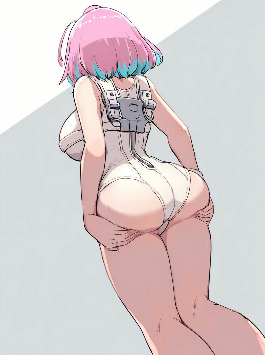 サンプル画像2:デカムチピンクちゃん 〜純白のレオタードを纏って〜(PeachPoint) [d_540791]