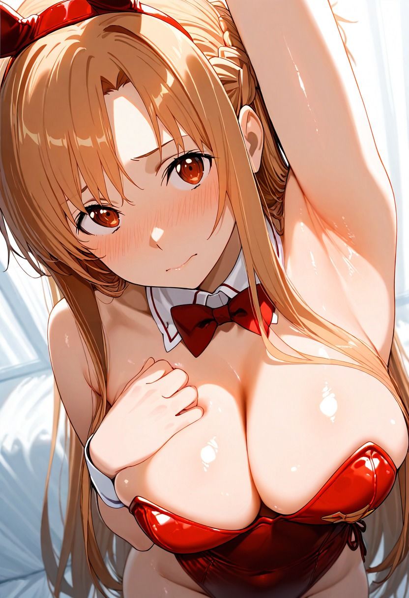 サンプル画像2:バニーアスナさんのえちえちな腋 Vol.1＋Vol.2(Virtual Production) [d_540845]