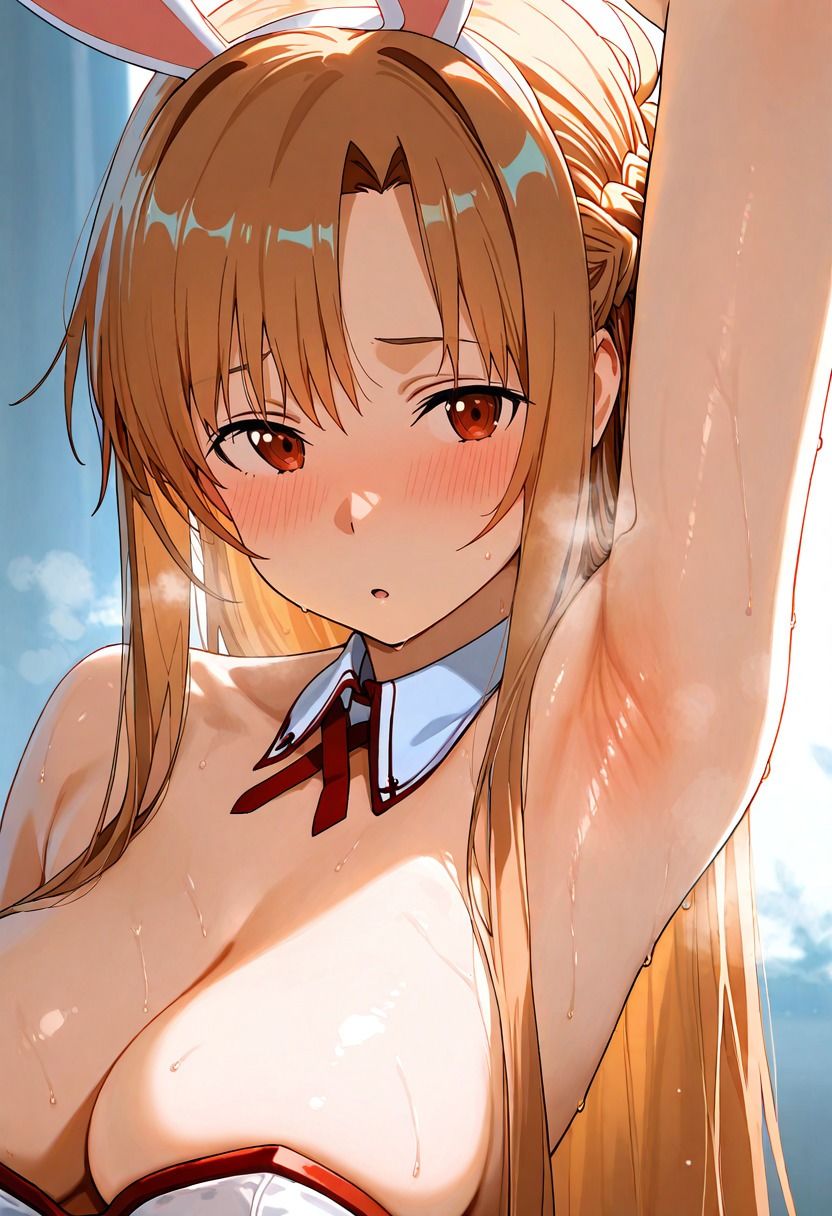 サンプル画像3:バニーアスナさんのえちえちな腋 Vol.1＋Vol.2(Virtual Production) [d_540845]