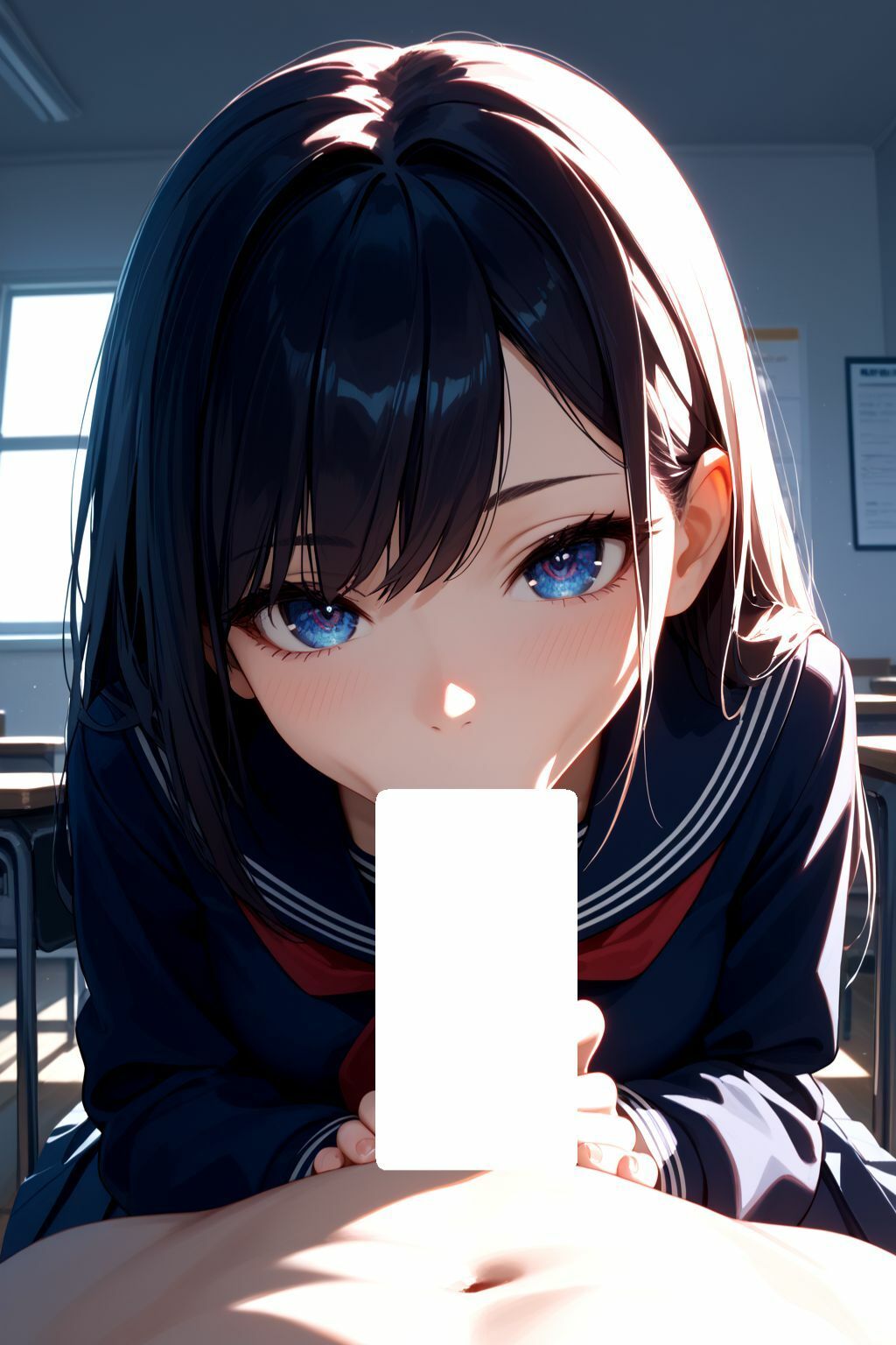 サンプル画像3:優等生 ×裏の顔 放課後の実習室で、誰にも言えない秘密が始まる(モンステラ) [d_540949]