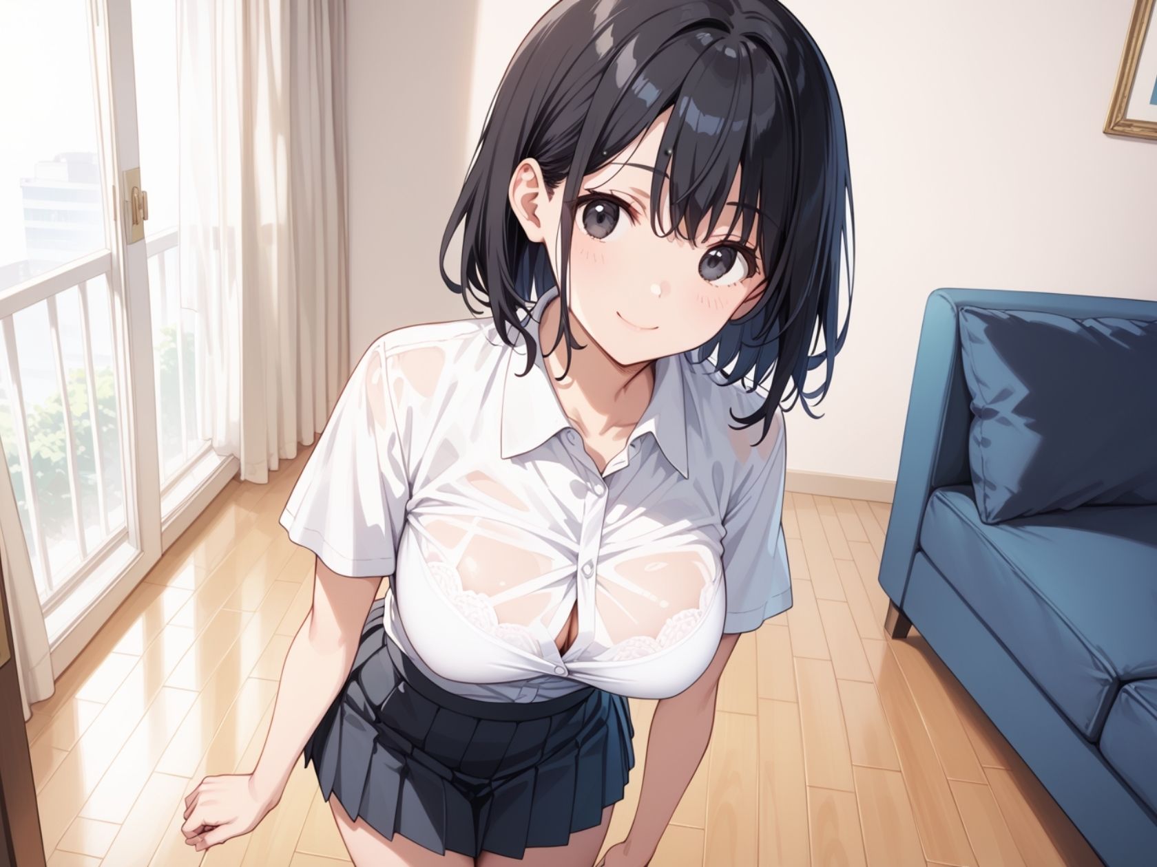 サンプル画像1:ヤラせてくれるドスケベJK妹の濡れトロ性処理肉便器おま○こ(そいやっさ) [d_540952]