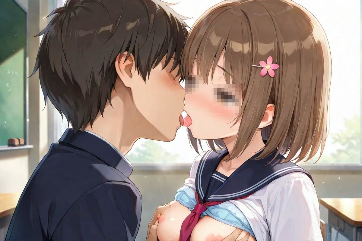 サンプル画像4:キスのたびに  もっと感じてしまう(AI幻想工房) [d_540995]