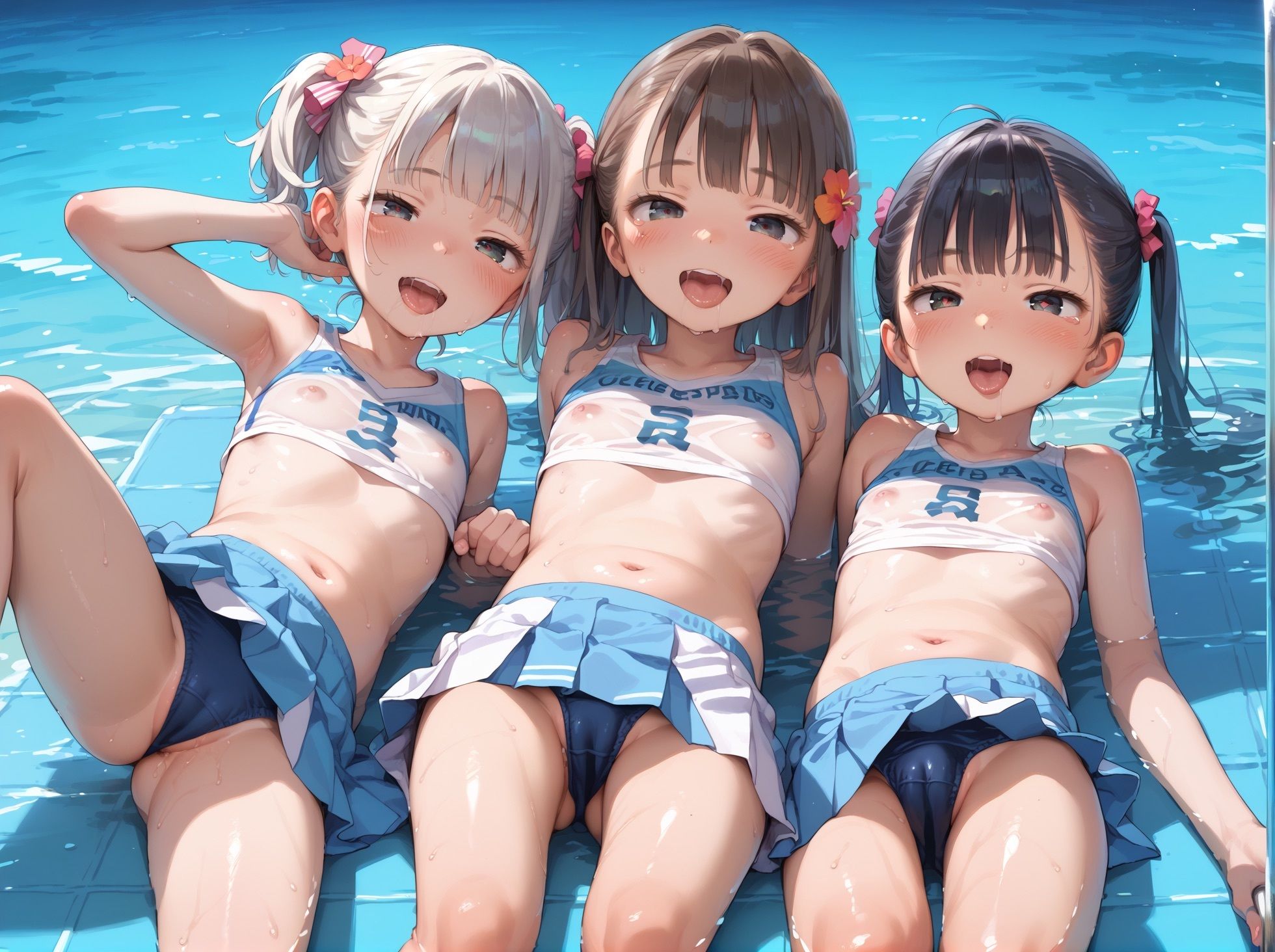 つるぺたチアロリハーレムCG集～ちっぱい生ハメ種付プレス！～6