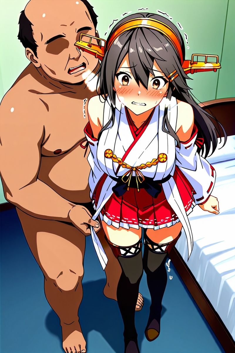 サンプル画像2:【艦〇れ】榛〇〜キモおじセクハラSEX、CG集〜192枚(yoron) [d_541025]