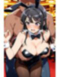 【青〇タ】桜〇麻衣:バニーガール 〜キモおじセクハラSEX、CG集〜176枚
