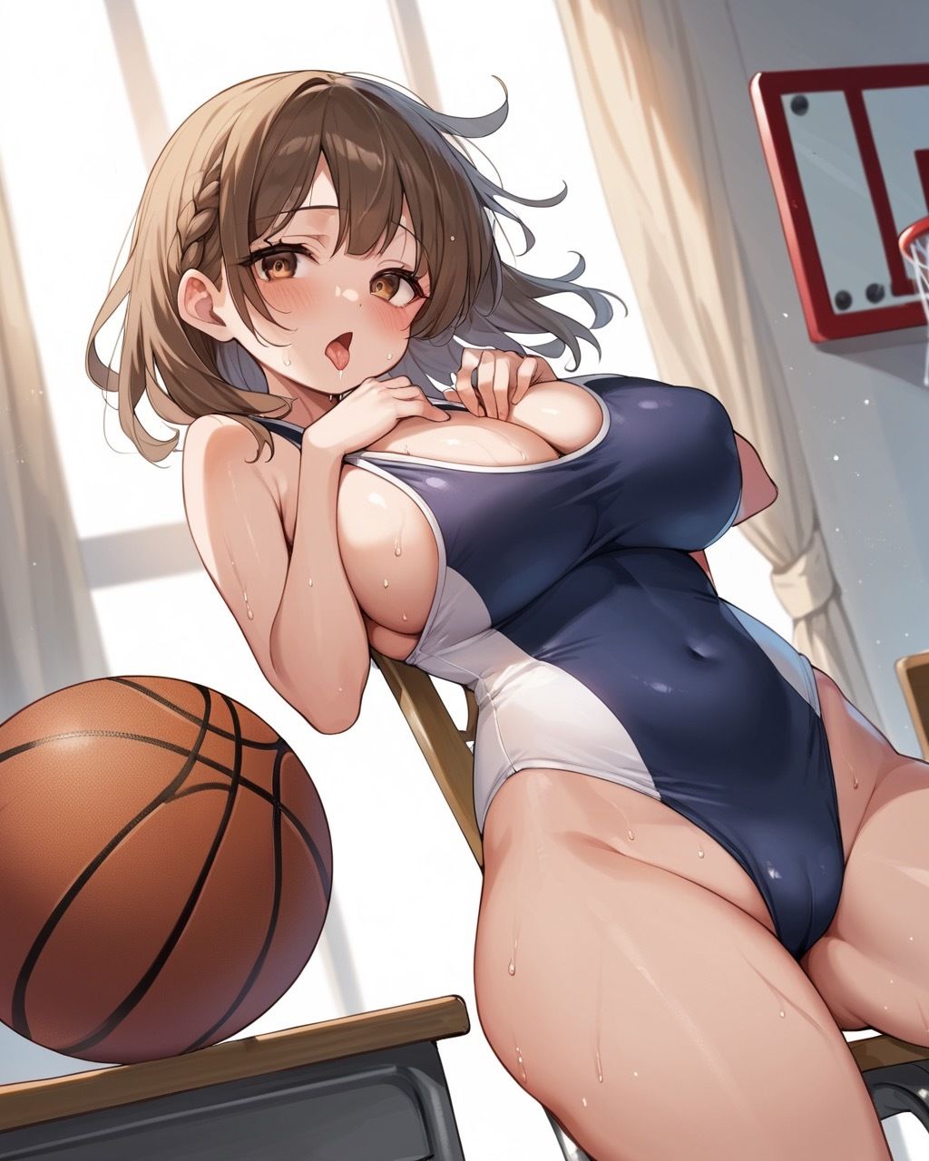 清楚系が脱いだら爆乳くそビッチだった 画像7