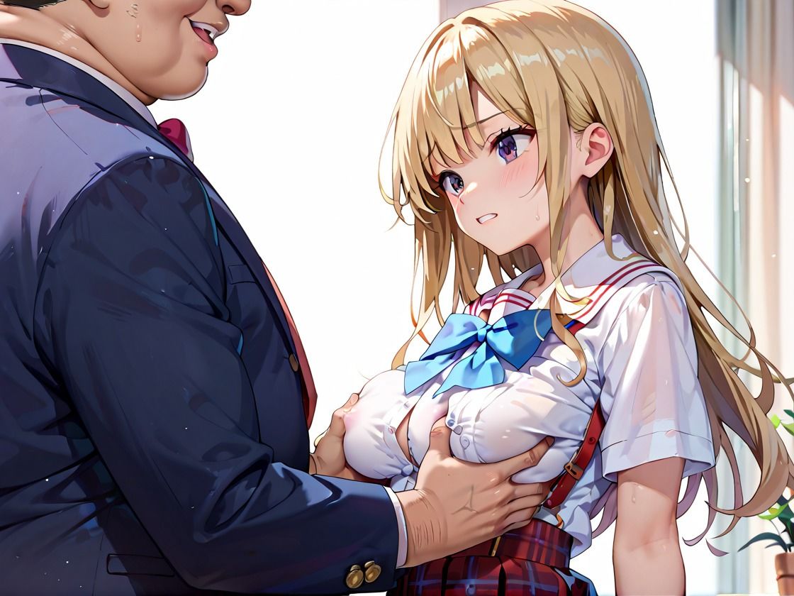 サンプル画像5:クラスの生意気な金髪ギャルを懲らしめるために調教中出しセックス！(エロモネア) [d_541139]