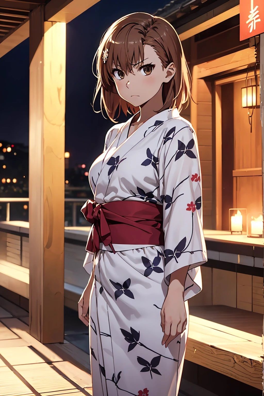 サンプル画像1:御坂〇琴  温泉  （68枚）(ひぐまアート) [d_541169]