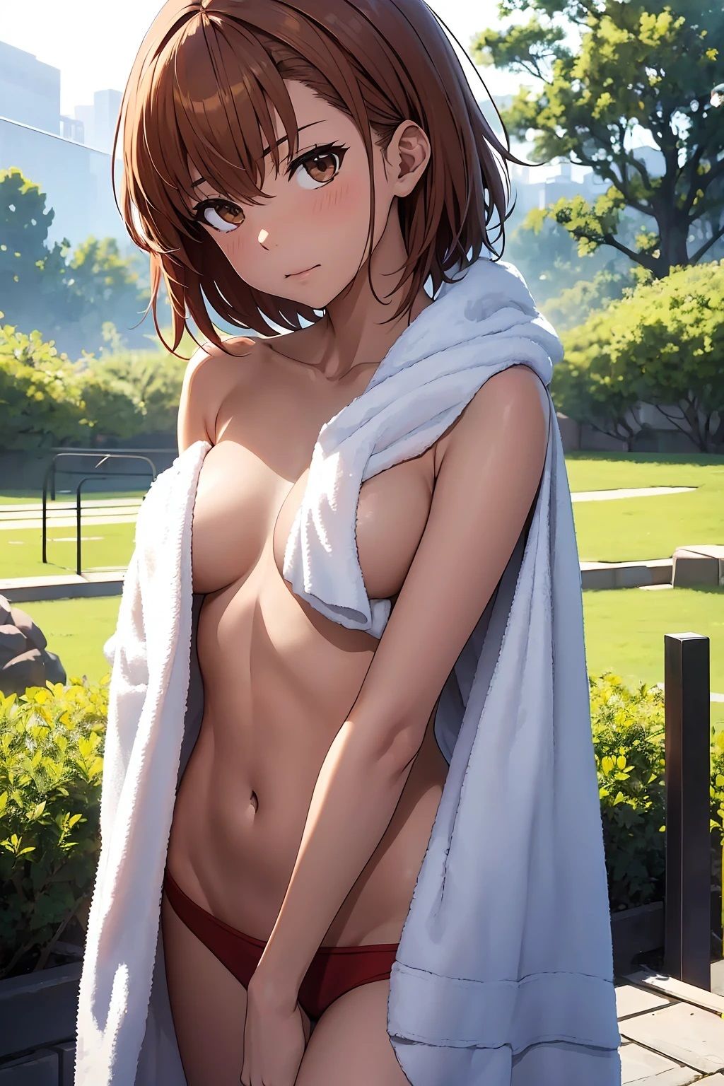 サンプル画像3:御坂〇琴  温泉  （68枚）(ひぐまアート) [d_541169]