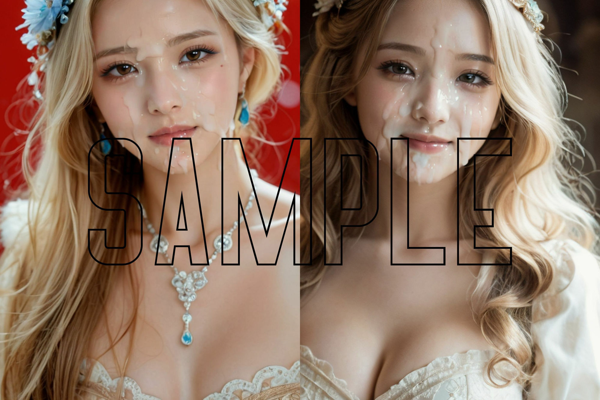 サンプル画像2:ぶっかけだけを詰め合わせ4(B.B.I (Bukker’s BUKKAKE Images)) [d_541181]