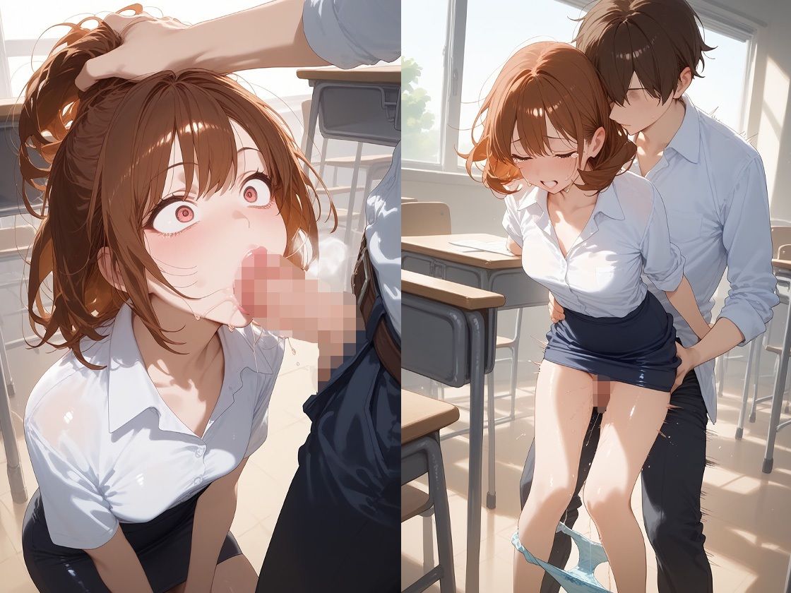 サンプル画像3:ハメドリされちゃった新任女教師(ココナッツパンチS) [d_541242]