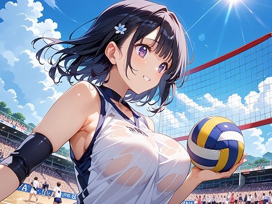 サンプル画像3:部活女子 ハメまくりバレー部(マジカルきなこ) [d_541306]