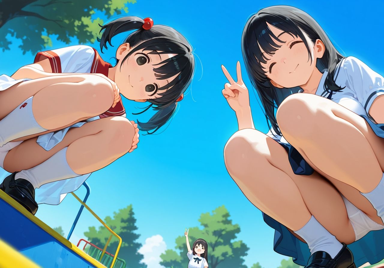 サンプル画像2:団地少女 キキとララ(生ハメ帝国) [d_541321]