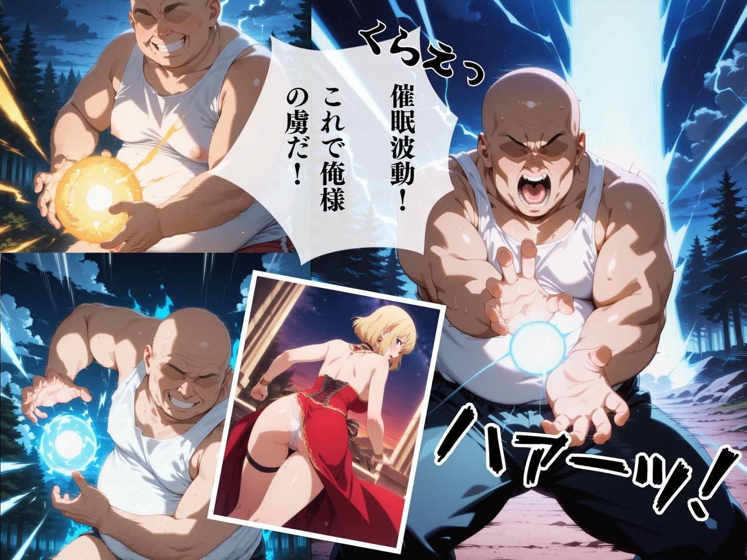 サンプル画像3:【完全敗北】向◯ 雫  〜催●波動に堕ちた最強ハンター〜(種きゅん☆ハーレム計画) [d_541398]