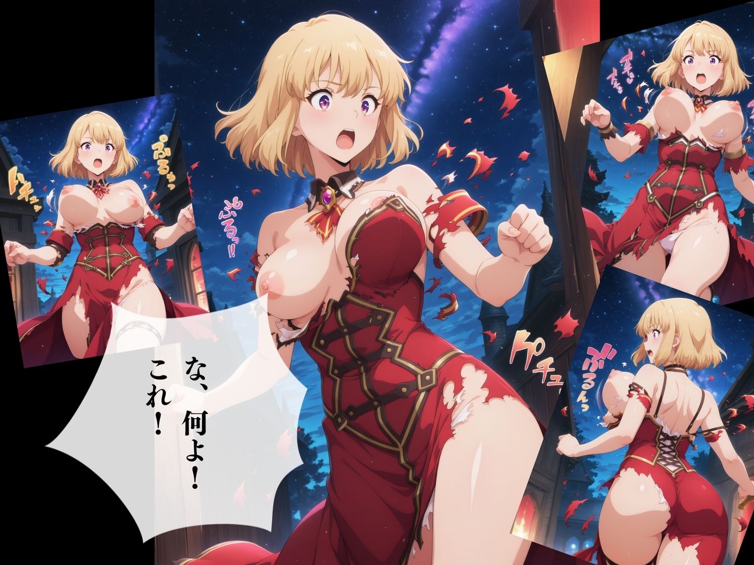 サンプル画像4:【完全敗北】向◯ 雫  〜催●波動に堕ちた最強ハンター〜(種きゅん☆ハーレム計画) [d_541398]