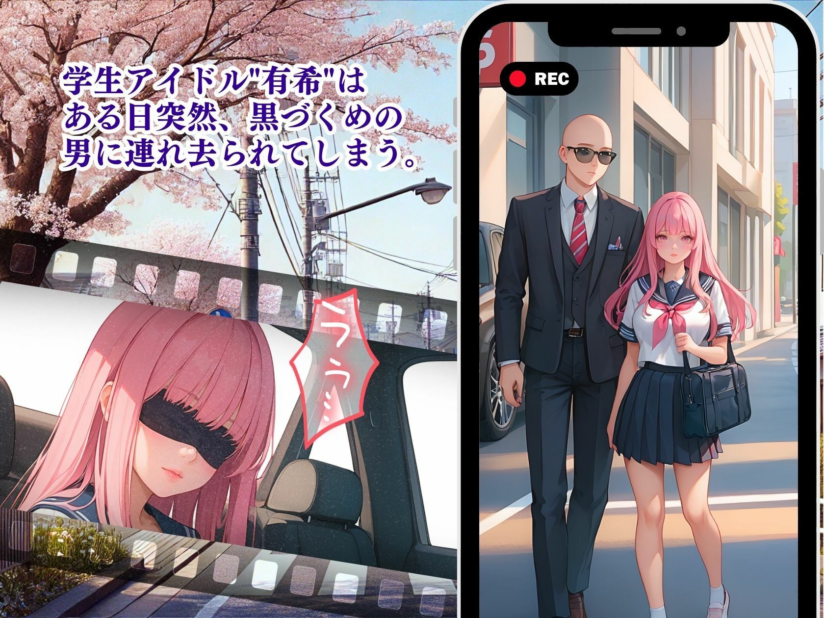 サンプル画像2:学生アイドル2快楽オンステージ(推し娘) [d_541434]