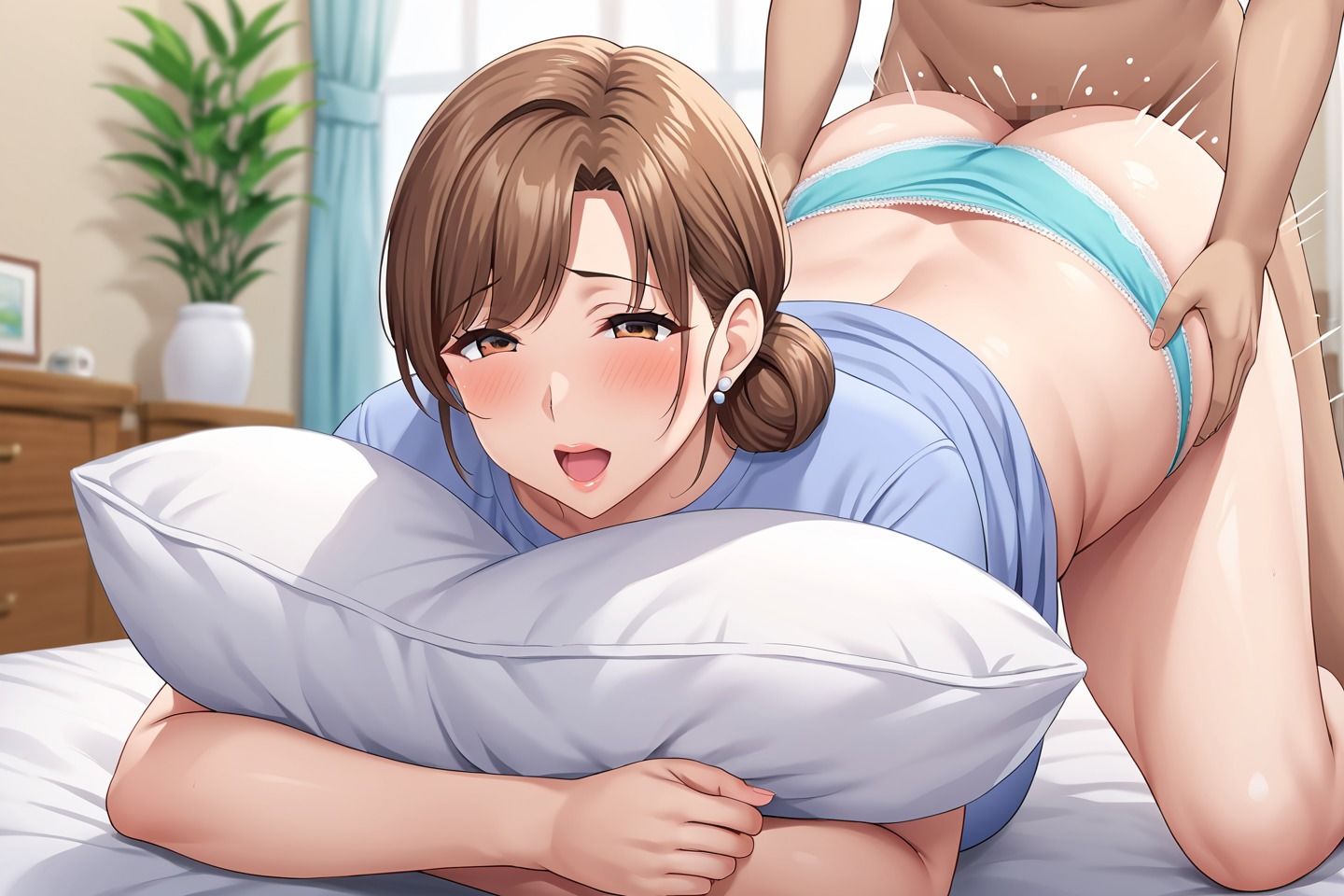 サンプル画像4:中出しの快楽に溺れた爆乳ママと僕(えちまる) [d_541456]