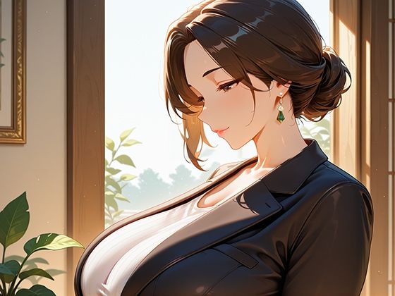 サンプル画像1:人妻NTR 爆乳人妻を絶倫後輩と2人きりにしたら寝取られて淫乱痴女にされてしまいました(完熟マンゴー) [d_541470]