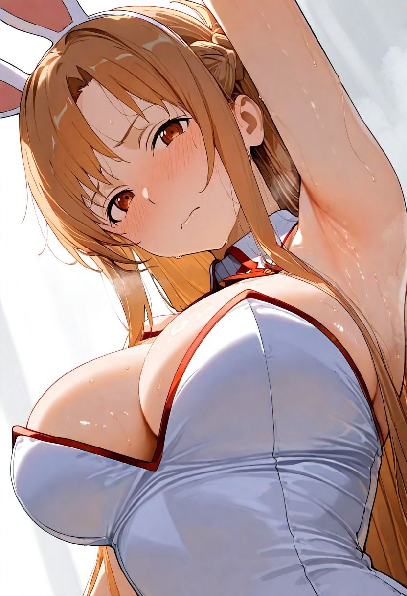 サンプル画像5:バニーアスナさんのえちえちなわきとおっぱい Vol.1＋Vol.2(OtakukunB) [d_541490]